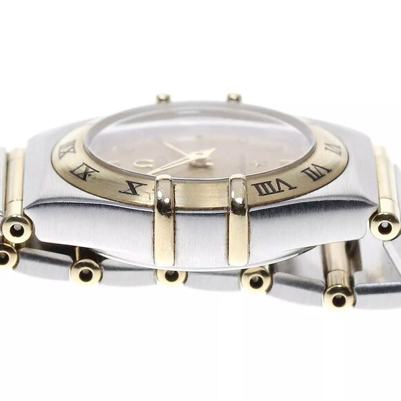 OMEGA Constellation 1262.10 Full bar Gold Dial Quartz Ladies Watch main image 7